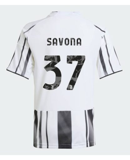 Juventus Home SAVONA 37 Jeep Sponsor Jersey 25-26