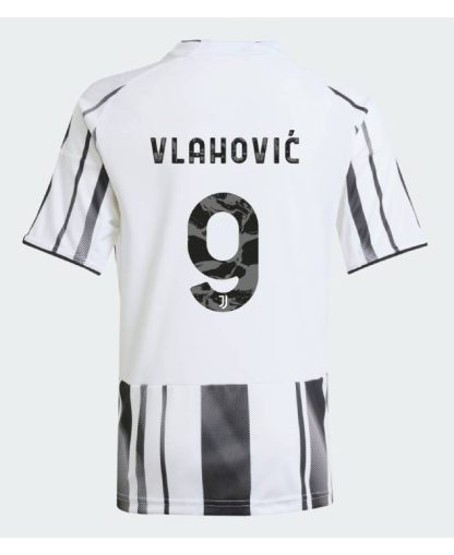 Juventus Home VLAHOVIĆ 9 Jeep Sponsor Jersey 25-26