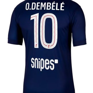 PSG Home O.Dembélé 10 Jersey 25-26