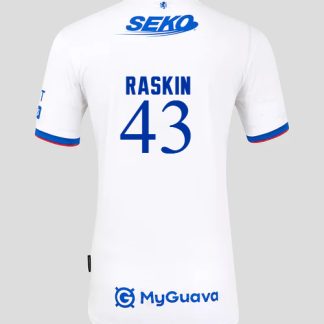 Rangers Away RASKIN 43 Jersey 25-26