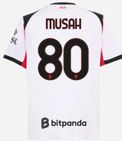 AC Milan Away MUSAH 80 Jersey 25-26