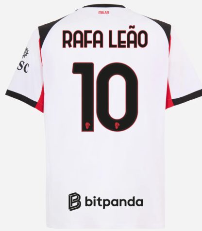 AC Milan Away RAFA LEÃO 10 Jersey 25-26