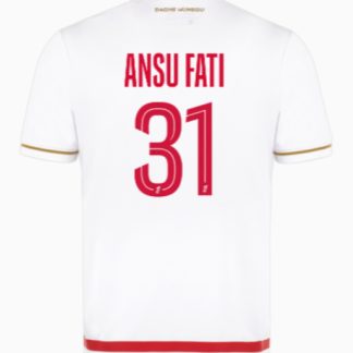 AS Monaco Home ANSU FATI 31 Jersey 25-26