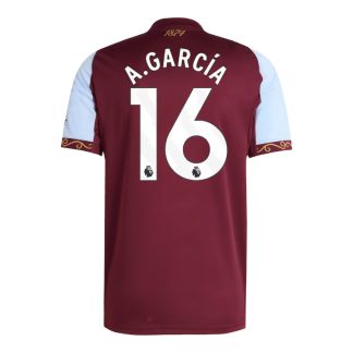 Aston Villa Home A.GARCÍA 16 Jersey 25-26