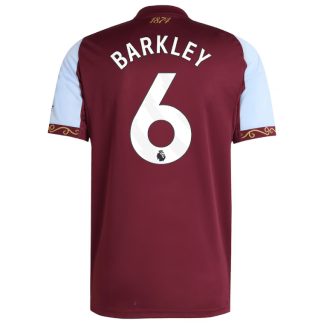 Aston Villa Home BARKLEY 6 Jersey 25-26