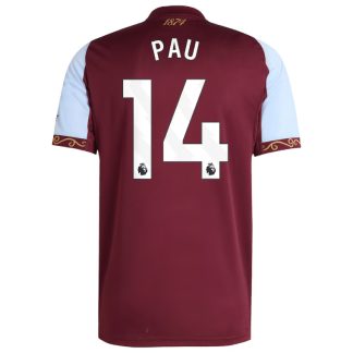 Aston Villa Home PAU 14 Jersey 25-26