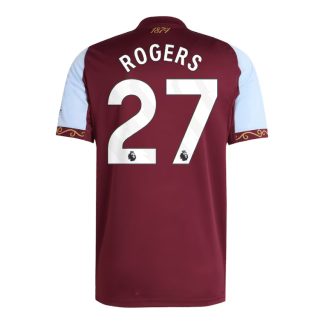 Aston Villa Home ROGERS 27 Jersey 25-26