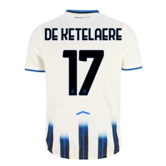 Atalanta Away DE KETELAERE 17 Jersey 25-26