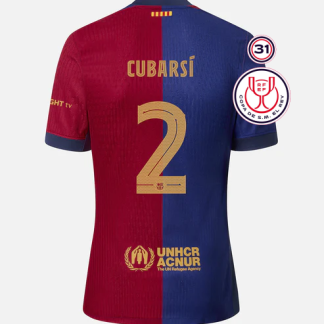 Barcelona Copa Del Rey Final CUBARSÍ 2 Jersey 24-25