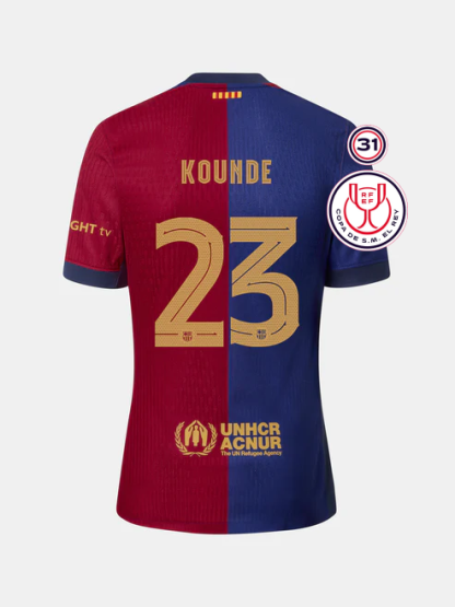 Barcelona Copa Del Rey Final KOUNDE 23 Jersey 24-25