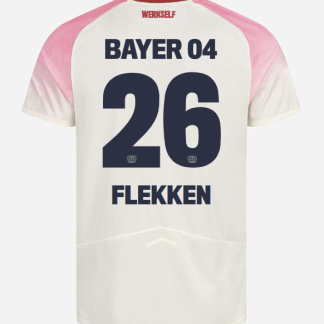 Bayer 04 Leverkusen Away FLEKKEN 26 Jersey 25-26