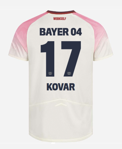 Bayer 04 Leverkusen Away KOVAR 17 Jersey 25-26