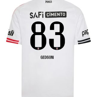 Besiktas Home GEDSON 83 Jersey 25-26