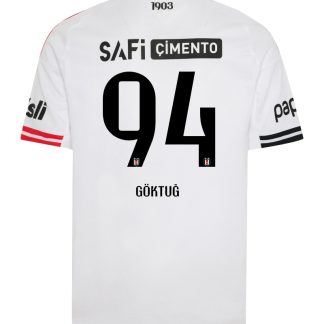 Besiktas Home GÖKTUĞ 94 Jersey 25-26