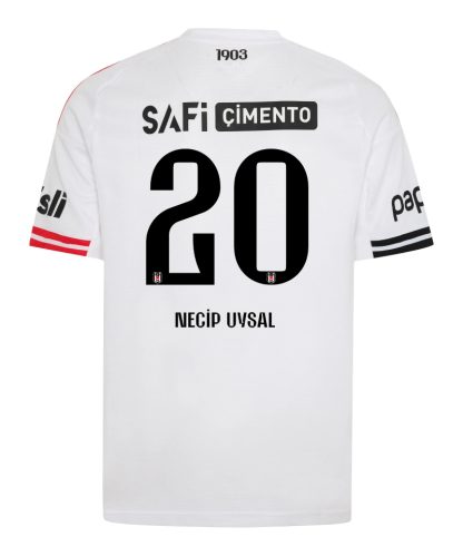Besiktas Home NECİP UYSAL 20 Jersey 25-26