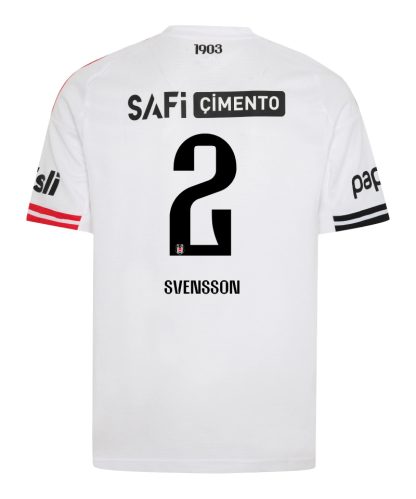 Besiktas Home SVENSSON 2 Jersey 25-26