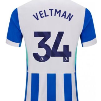 Brighton Hove Albion Home VELTMAN 34 Jersey 25-26
