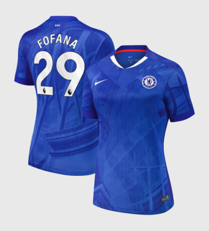 Chelsea Home FOFANA 29 Women Jersey 25-26