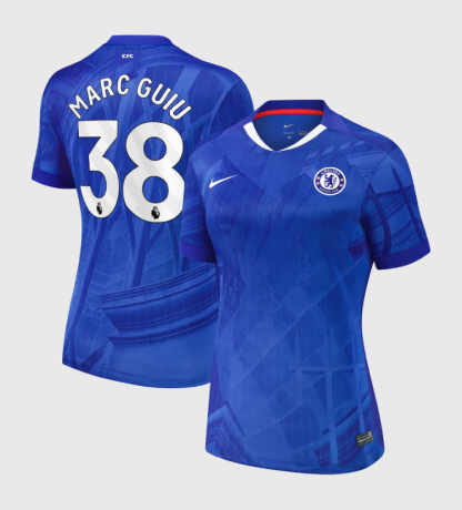Chelsea Home MARC GUIU 38 Women Jersey 25-26