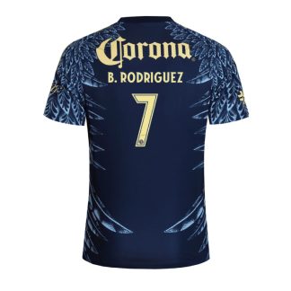 Club América Away B. Rodriguez 7 Jersey 25-26