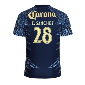 Club América Away E. Sanchez 28 Jersey 25-26