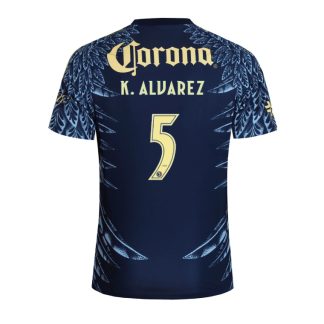 Club América Away K. Alvarez 5 Jersey 25-26