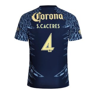 Club América Away S. Caceres 4 Jersey 25-26