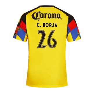 Club América Home C. Borja 26 Jersey 25-26