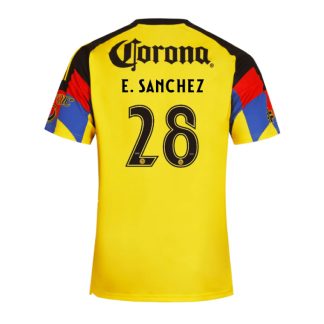 Club América Home E. Sanchez 28 Jersey 25-26
