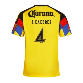 Club América Home S. Caceres 4 Jersey 25-26