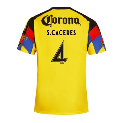 Club América Home S. Caceres 4 Jersey 25-26