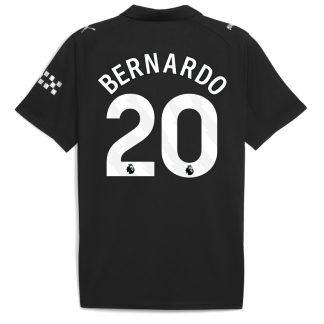 Manchester City Away BERNARDO 20 Jersey 25-26