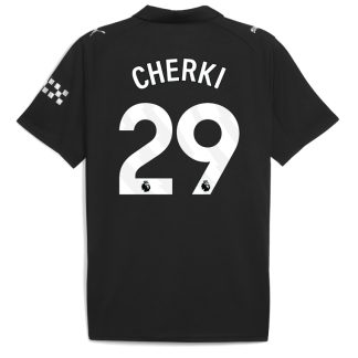 Manchester City Away CHERKI 29 Jersey 25-26
