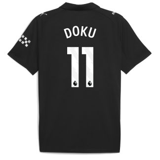 Manchester City Away DOKU 11 Jersey 25-26
