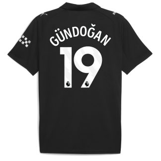 Manchester City Away GÜNDOĞAN 19 Jersey 25-26