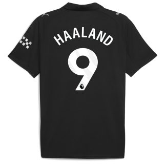 Manchester City Away HAALAND 9 Jersey 25-26