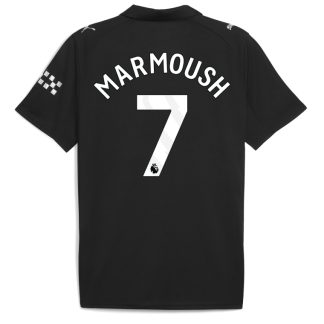Manchester City Away MARMOUSH 7 Jersey 25-26
