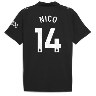 Manchester City Away NICO 14 Jersey 25-26