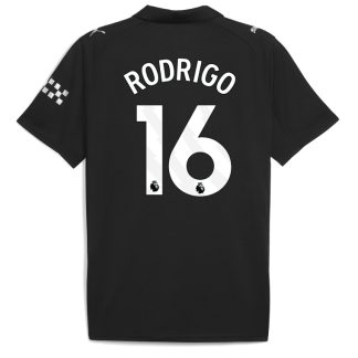 Manchester City Away RODRIGO 16 Jersey 25-26