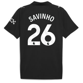Manchester City Away SAVINHO 26 Jersey 25-26