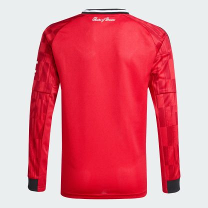 Manchester United Home Long Sleeve Jersey 25-26 - Image 2