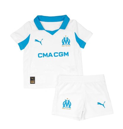 Marseille Home Jersey Kids Kit 25-26