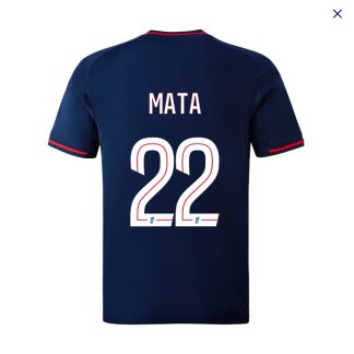 Olympique Lyonnais Lyon Away MATA 22 Jersey 25-26