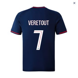 Olympique Lyonnais Lyon Away VERETOUT 7 Jersey 25-26