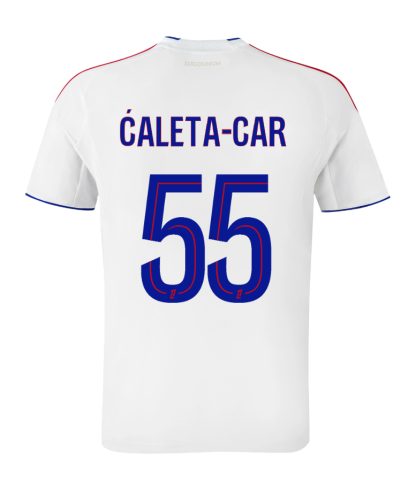 Olympique Lyonnais Lyon Home ĆALETA-CAR 55 Jersey 25-26