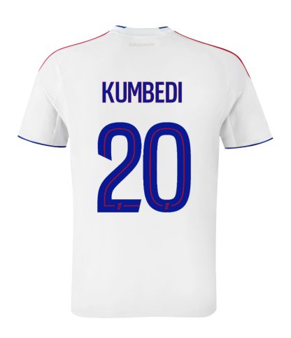 Olympique Lyonnais Lyon Home KUMBEDI 20 Jersey 25-26