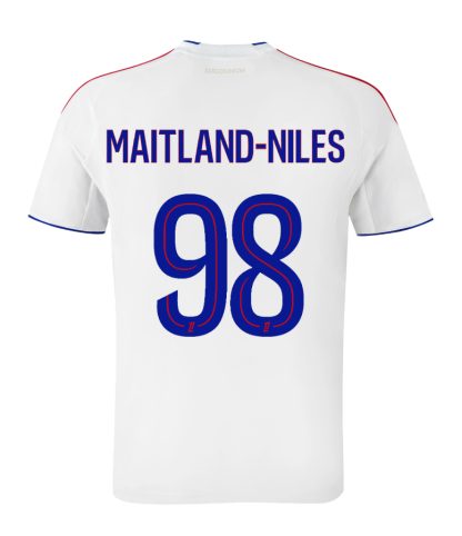 Olympique Lyonnais Lyon Home MAITLAND-NILES 98 Jersey 25-26