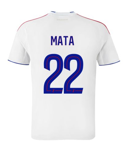 Olympique Lyonnais Lyon Home MATA 22 Jersey 25-26