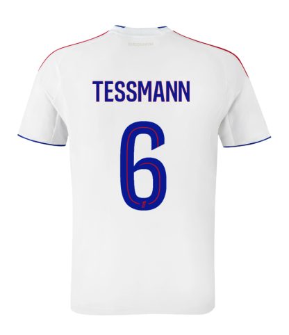 Olympique Lyonnais Lyon Home TESSMANN 6 Jersey 25-26