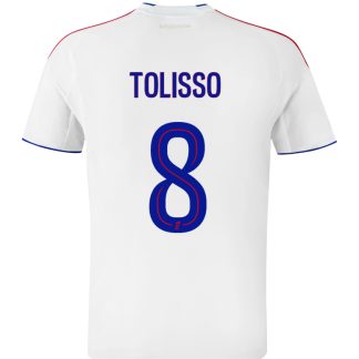 Olympique Lyonnais Lyon Home TOLISSO 8 Jersey 25-26